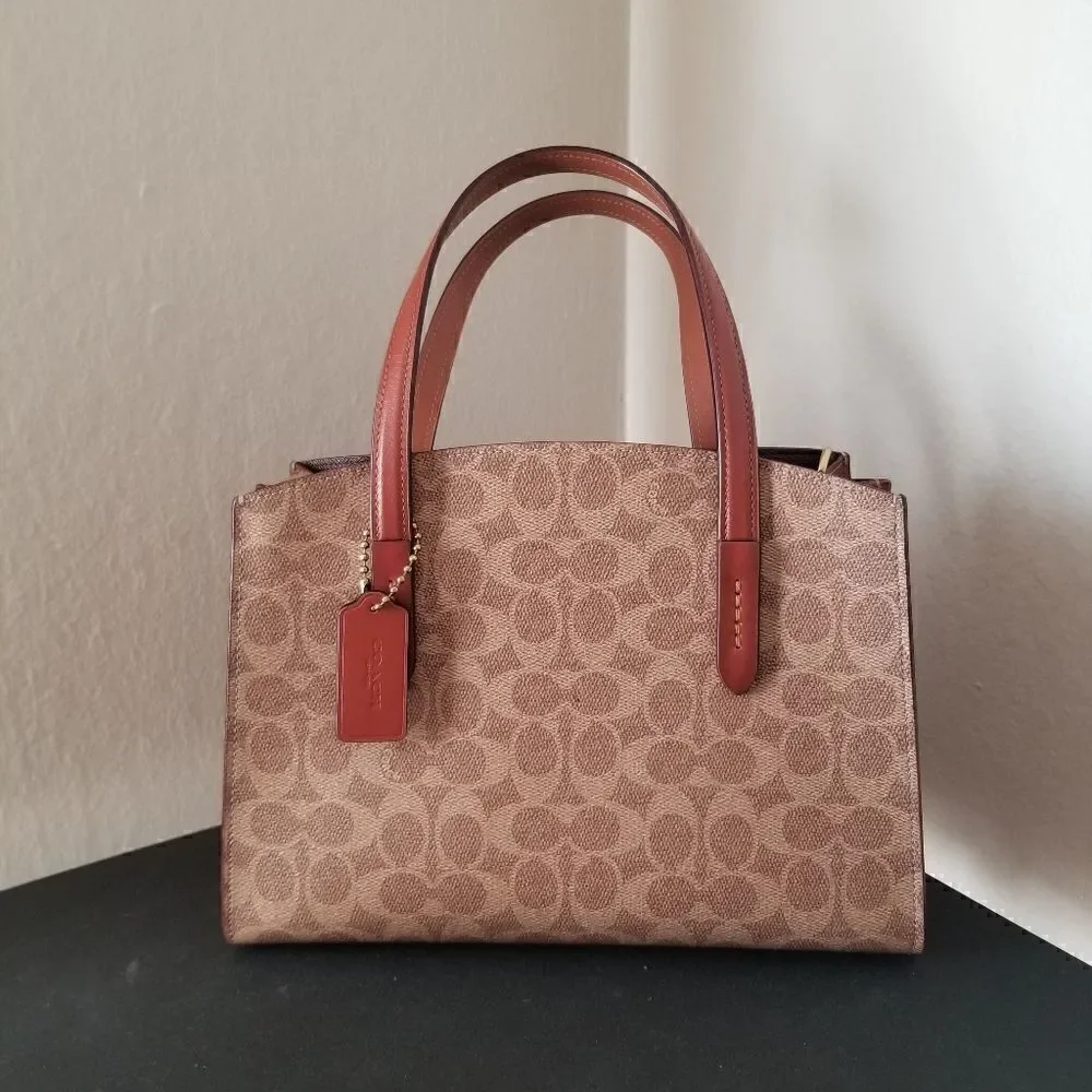 NWOT Coach Leather Tote